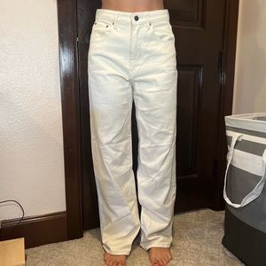 Motel rocks parallel jeans in buttermilk